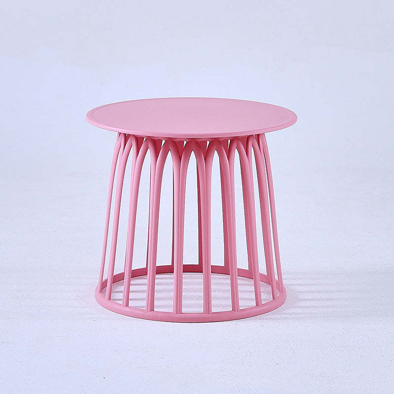 Scandinavian Skeleton Column Side Table