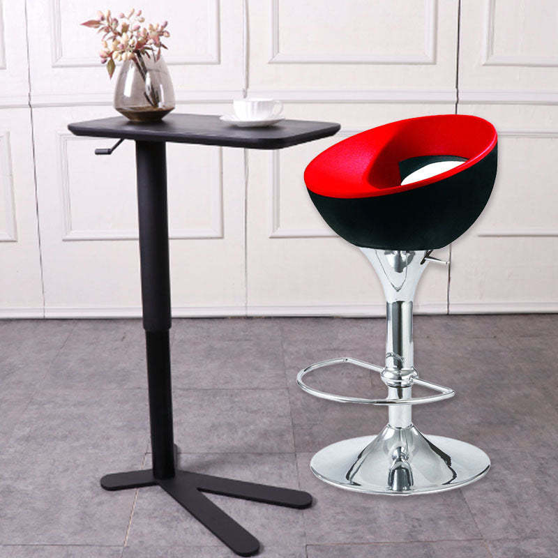 Lighom minimalist round iron bar & counter stools