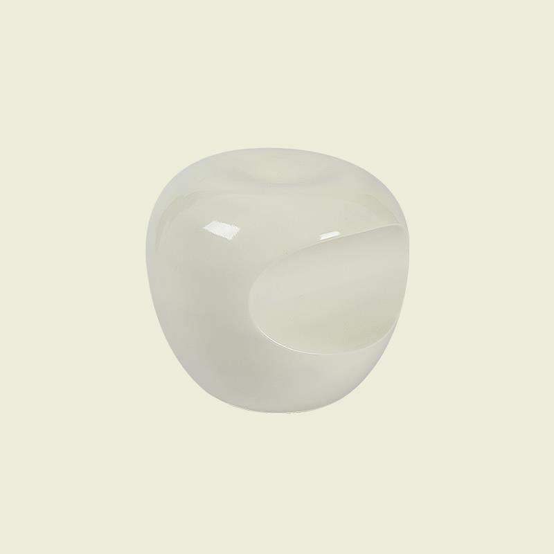 Modern Art Deco Apple Round Resin Chair