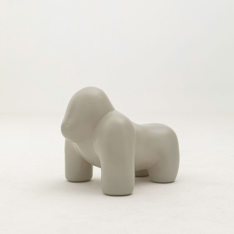 Scandinavian Kids Gorilla Plastic Stool