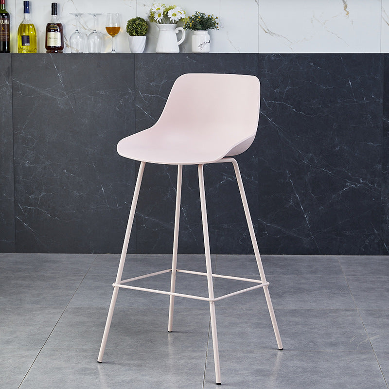 Curved Plastic Bar Stool