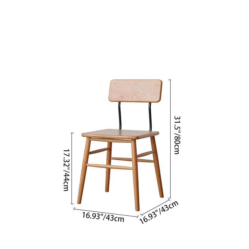Vintage Cherry Wood Dining Chair