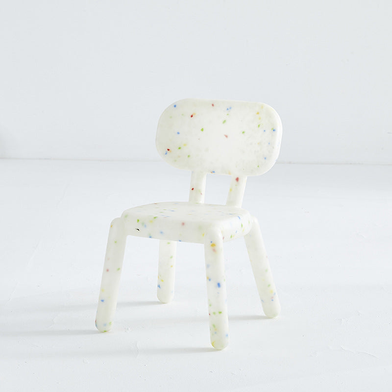 Nordic Plastic Cartoon Low Stool