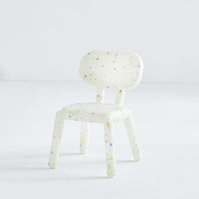 Nordic Plastic Cartoon Low Stool
