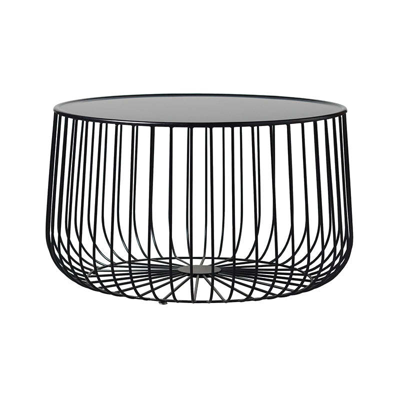 Contemporary Iron Cage Coffee Table