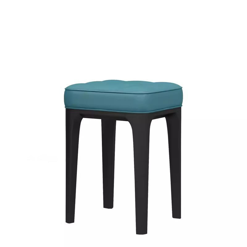 Modern PU Leather Stackable Vanity Stool