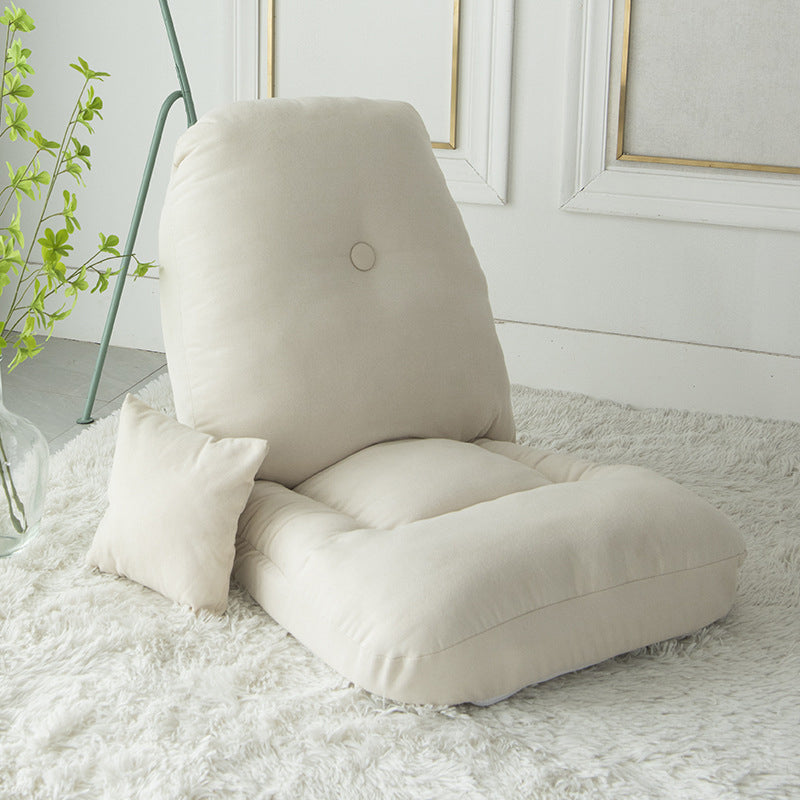 Minimalist Fabric Brushed Cotton Armless Sofa