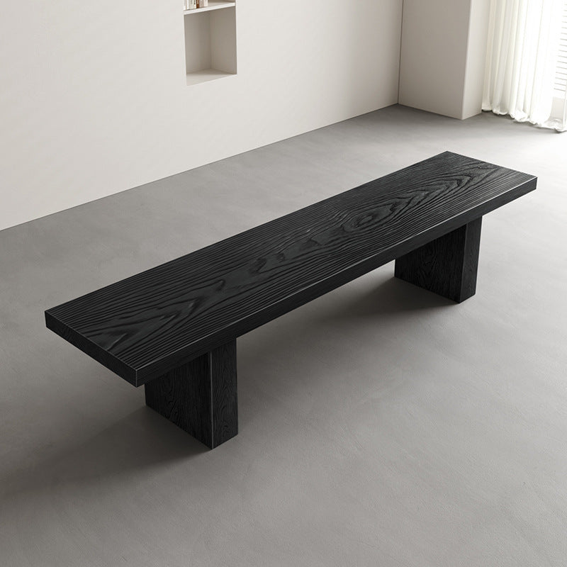 Minimalist Solid Wood Bench