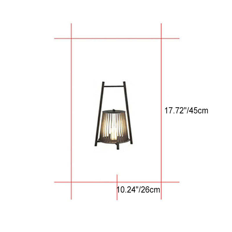 Industrial Candle Lantern Patio Landscape Light