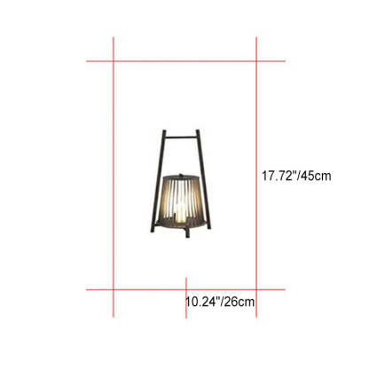 Industrial Candle Lantern Patio Landscape Light