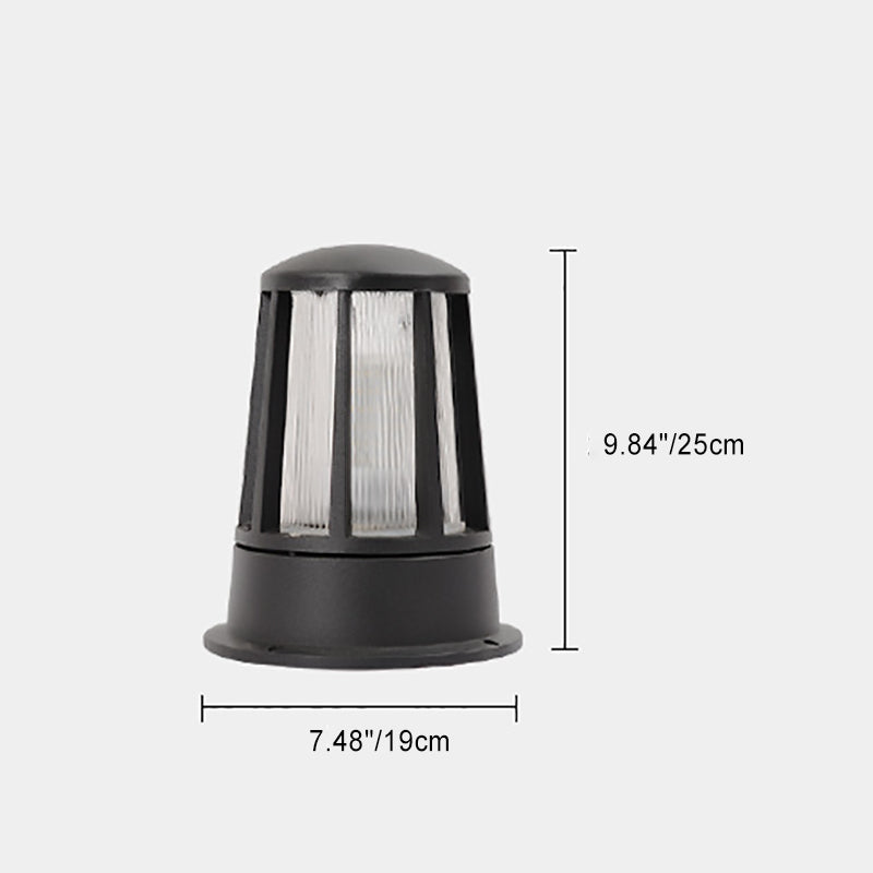 Industrial Aluminum Acrylic Outdoor Post Landscape Light