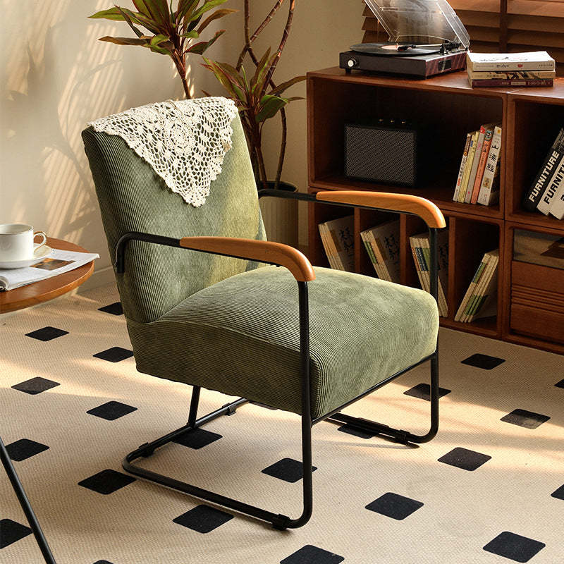 Nordic Iron Fabric Armchair