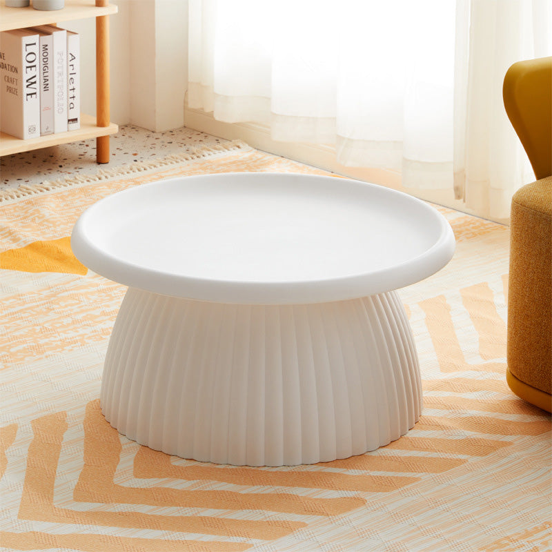 Contemporary Cone Lace Plastic Coffee Table