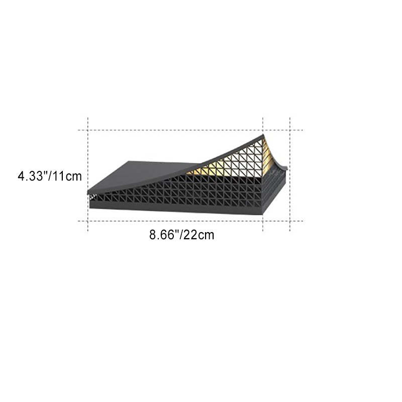 Industrial Hollow Stainless Steel LED Landscape Light