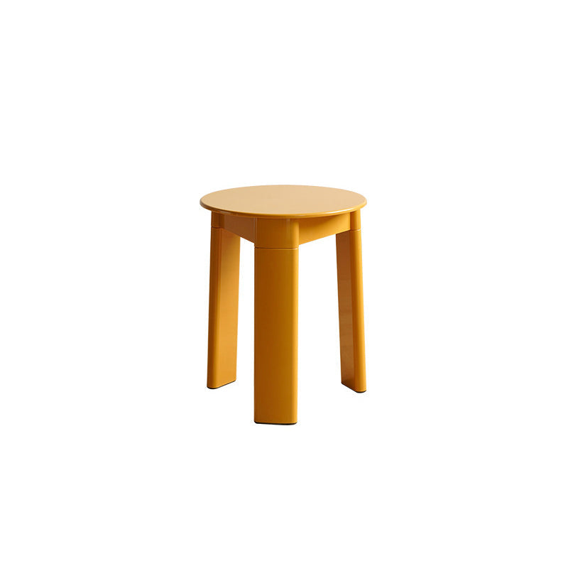 Triangle Base Plastic Low Stool