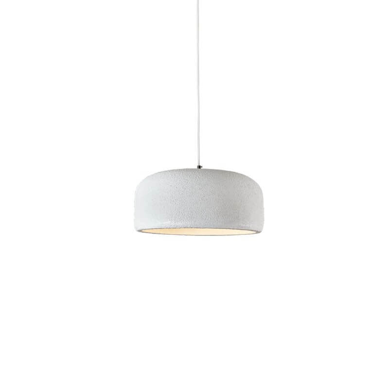 Japanese Matte Resin Dome Pendant Light