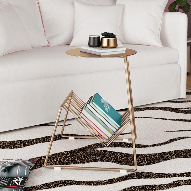 Scandinavian Round Iron Coffee Table - D145x175
