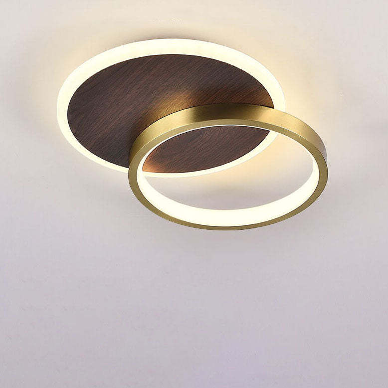 Minimalist Aluminum Circular LED Ceiling Light