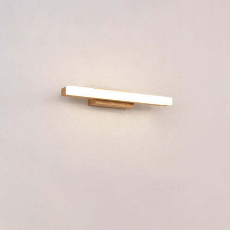 Nordic Minimalist Wooden Vanity LED Sconce