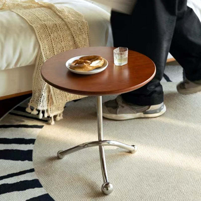 Nordic Tripod Base Steel Coffee Table — Black