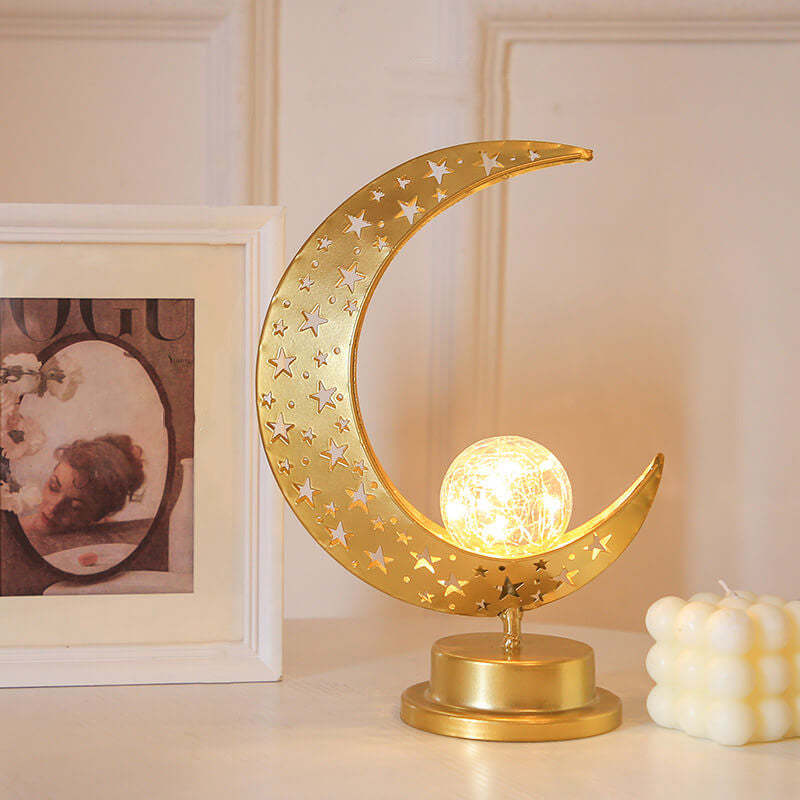 Muslim Eid Moon Castle LED Night Table Lamp