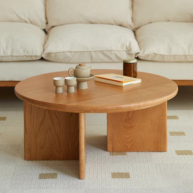 Nordic Rock Board Wood Coffee Table