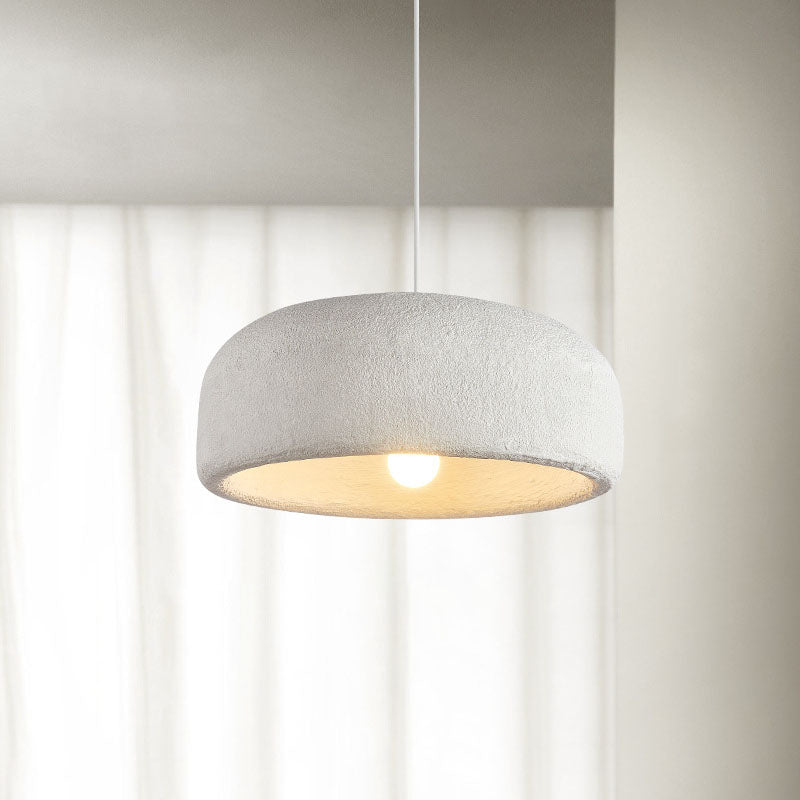 Minimalist Resin Dome Pendant Light