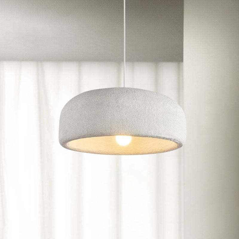 Minimalist Resin Dome Pendant Light