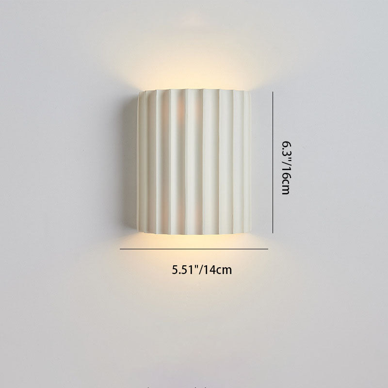 Nordic Resin Tiles 2-Light Sconce