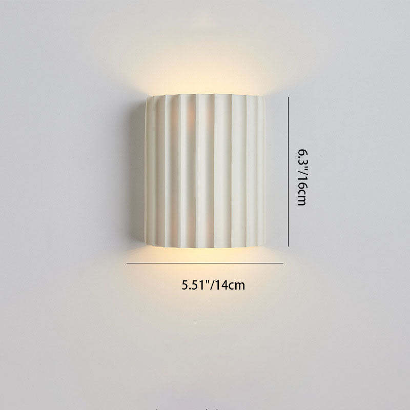 Nordic Resin Tiles 2-Light Sconce