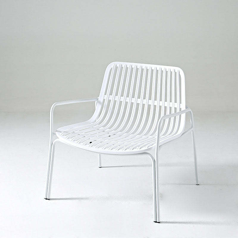 White nordic rectangular dining chairs & benches