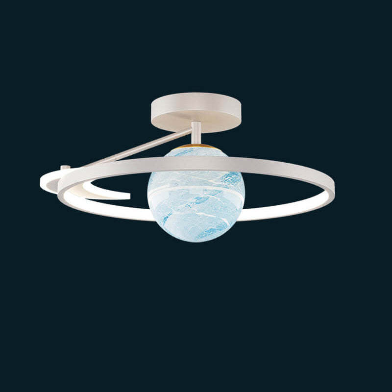 Modern Space Planet Globe LED Ceiling Light