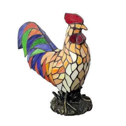 Tiffany Stained Glass Attack Styling LED Lamp