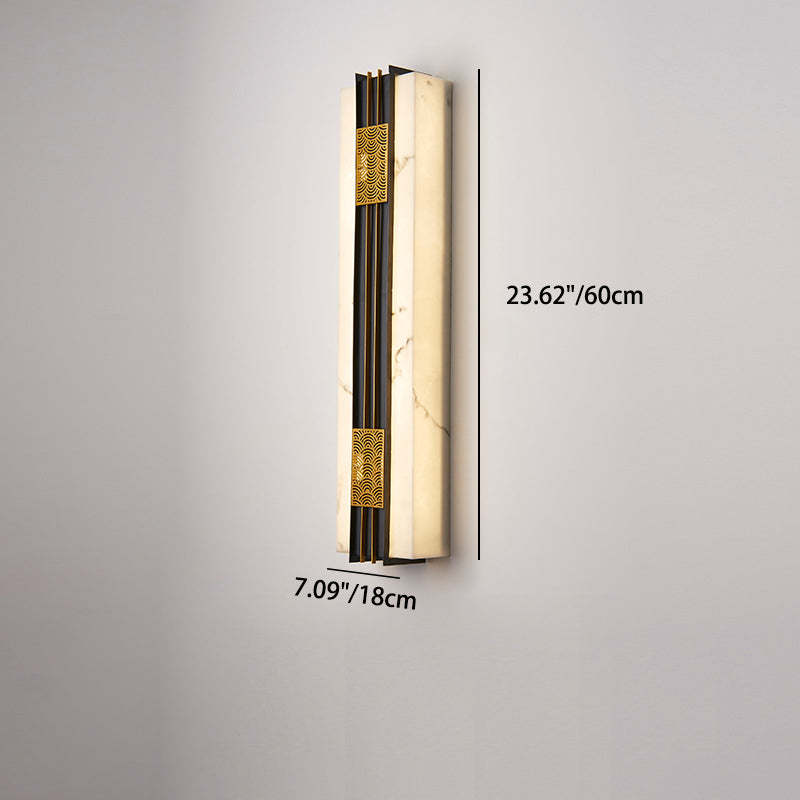 Chinese Stainless Steel Faux Wall Sconce — Warm Light (3000K) / 110V-120V For US/CA