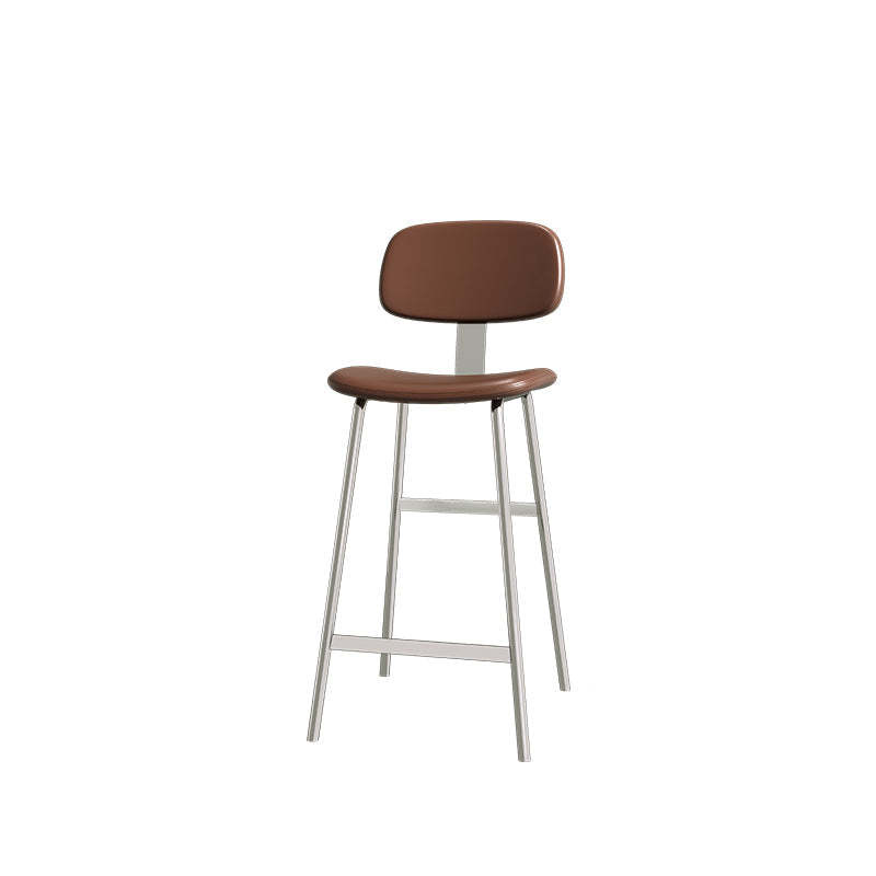 Contemporary curved green bar & counter stools