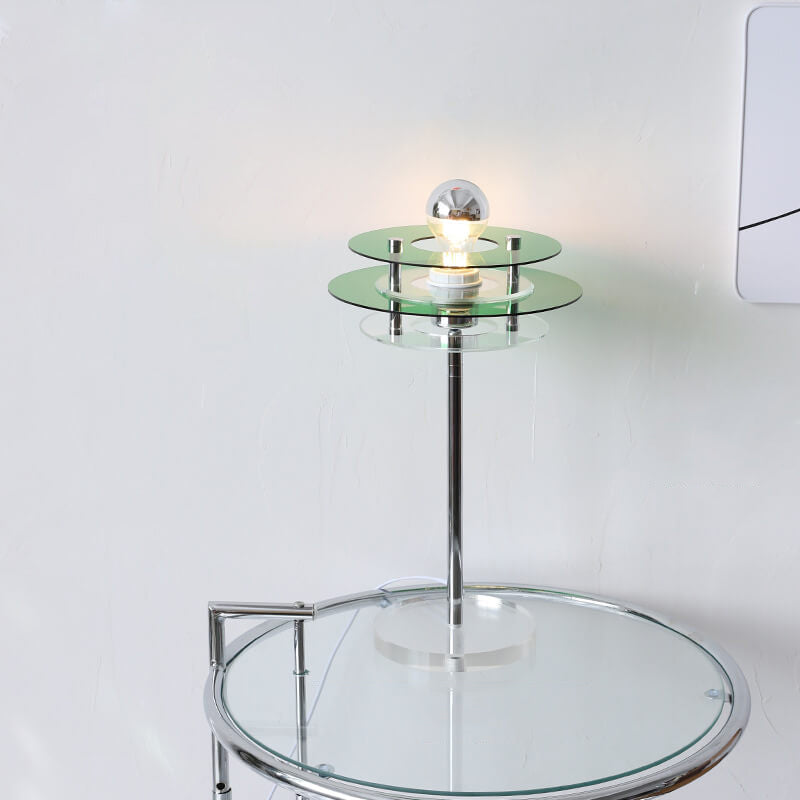 Modern Acrylic Saucer Table Lamp
