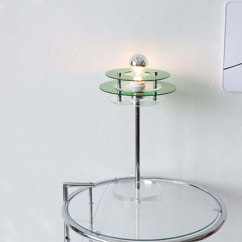 Modern Acrylic Saucer Table Lamp