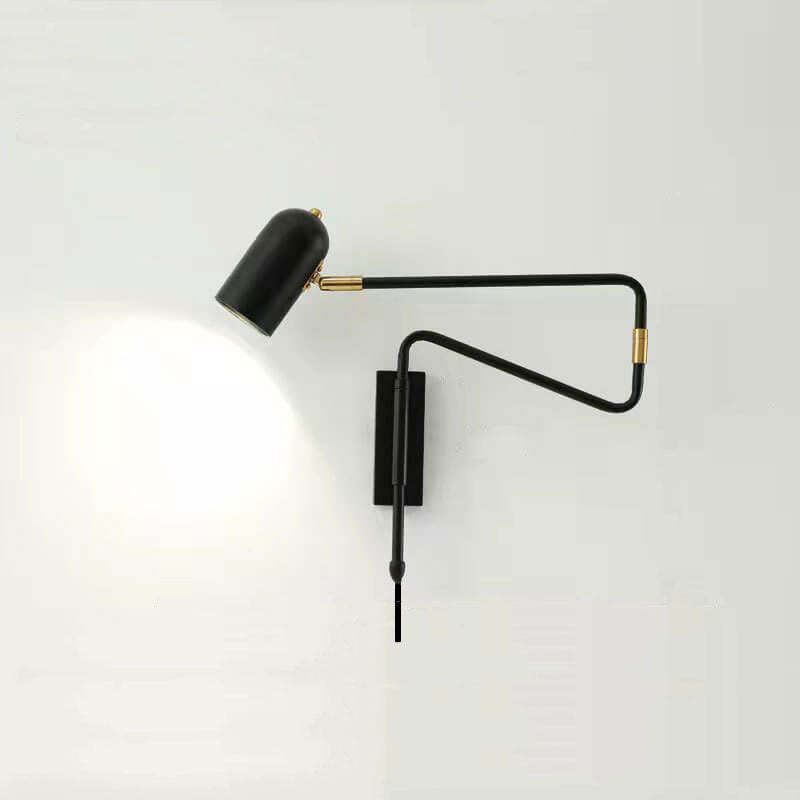 Nordic Iron Swing Arm Sconce