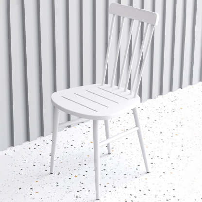 Scandinavian Square Steel Armchair — Yellow