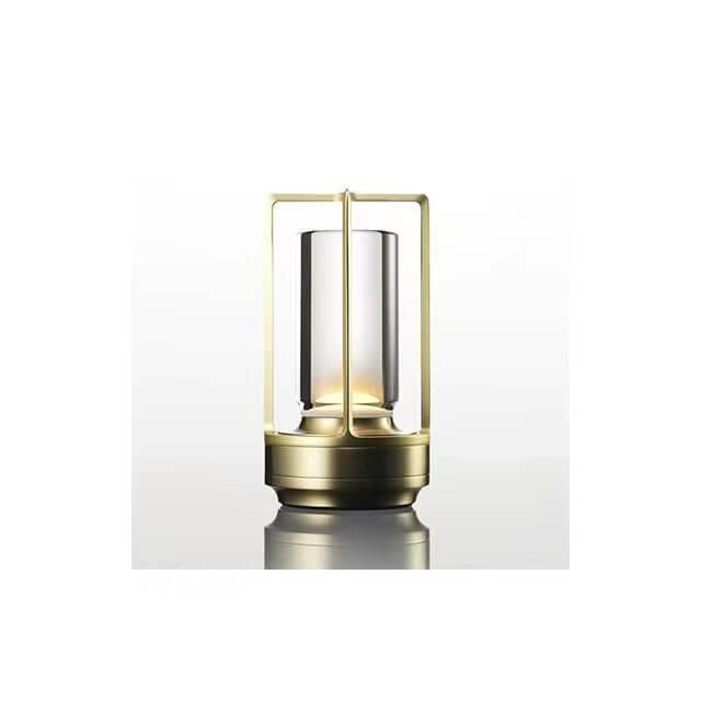 Nordic Vintage Aluminum Acrylic USB Rechargeable Night Light