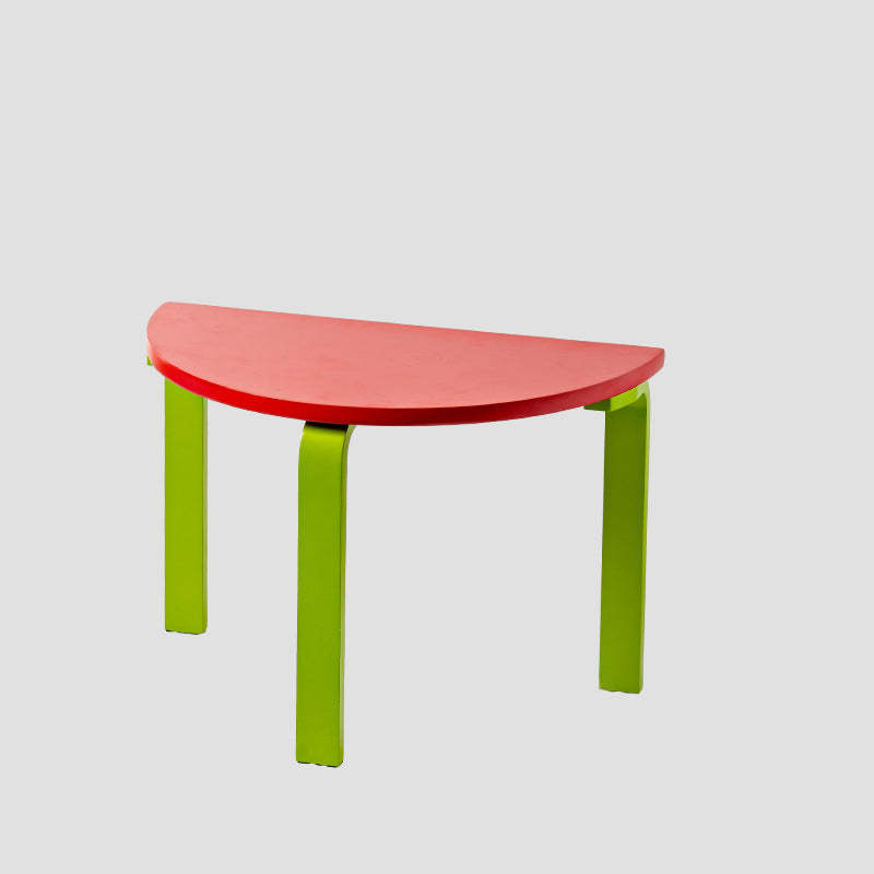 Half Round Solid Wood Coffee Table