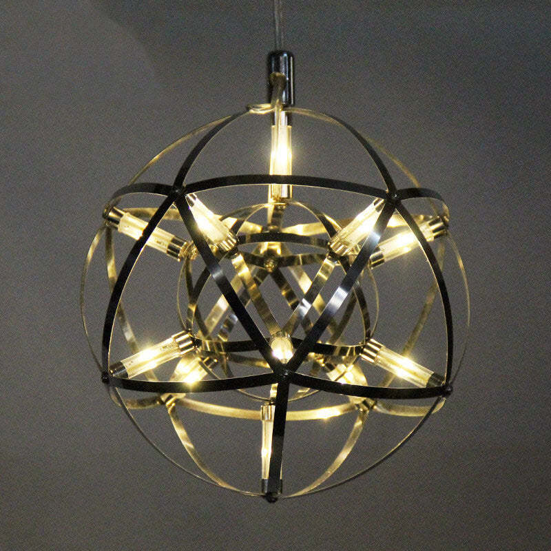 Modern Globe Firework LED Pendant Light