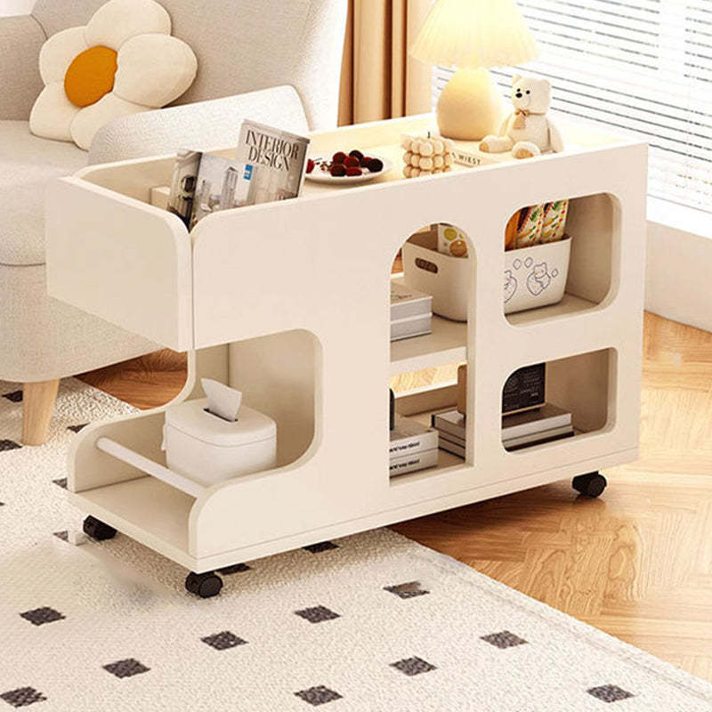 Minimalist Removable Density Panel Wood End Table