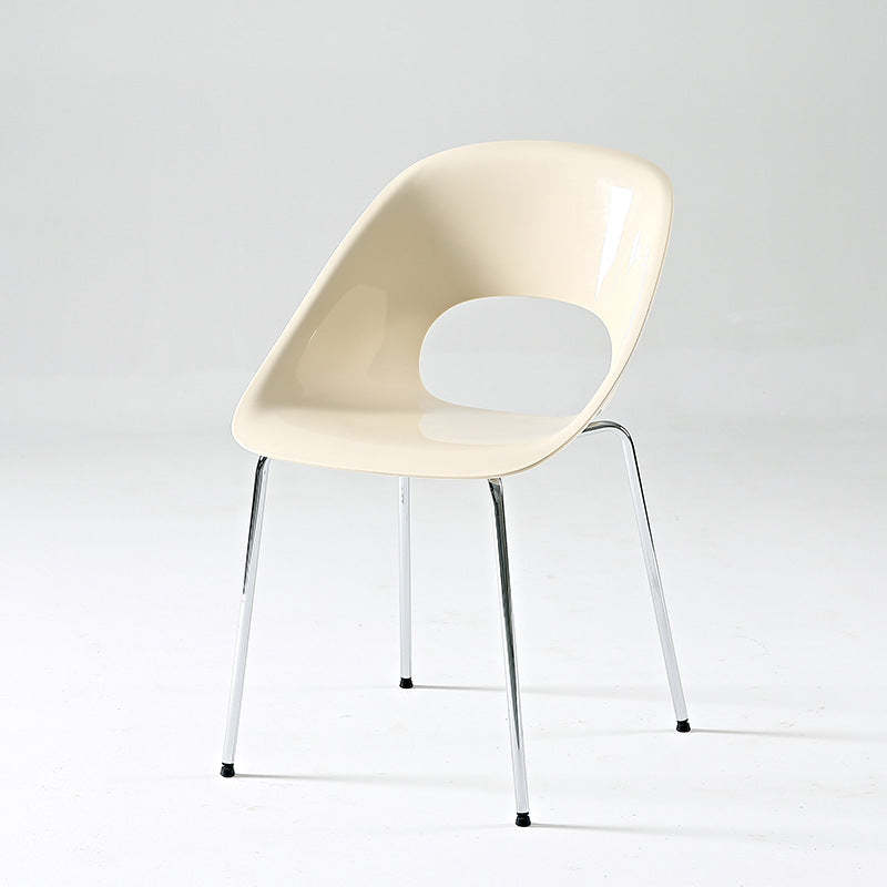 Lighom creative hollow back metal fabric dining chairs & benches