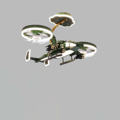 Modern Helicopter Mount Ceiling Fan Light