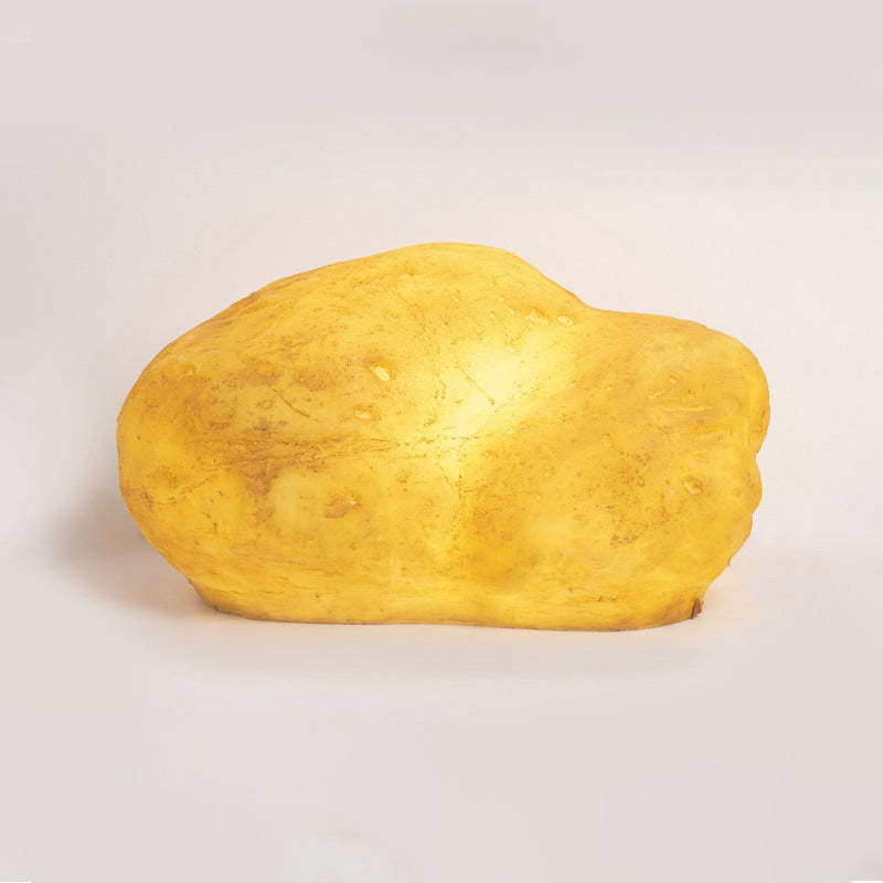 Contemporary Resin Faux Mountain LED Landscape Light