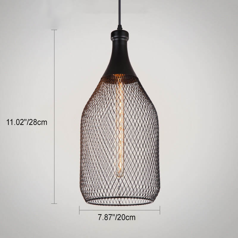 Industrial Cylindrical Pendant Light