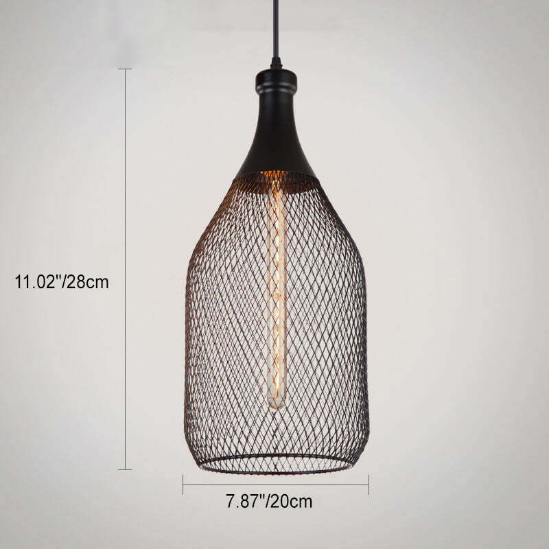 Industrial Cylindrical Pendant Light