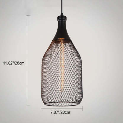 Industrial Cylindrical Pendant Light