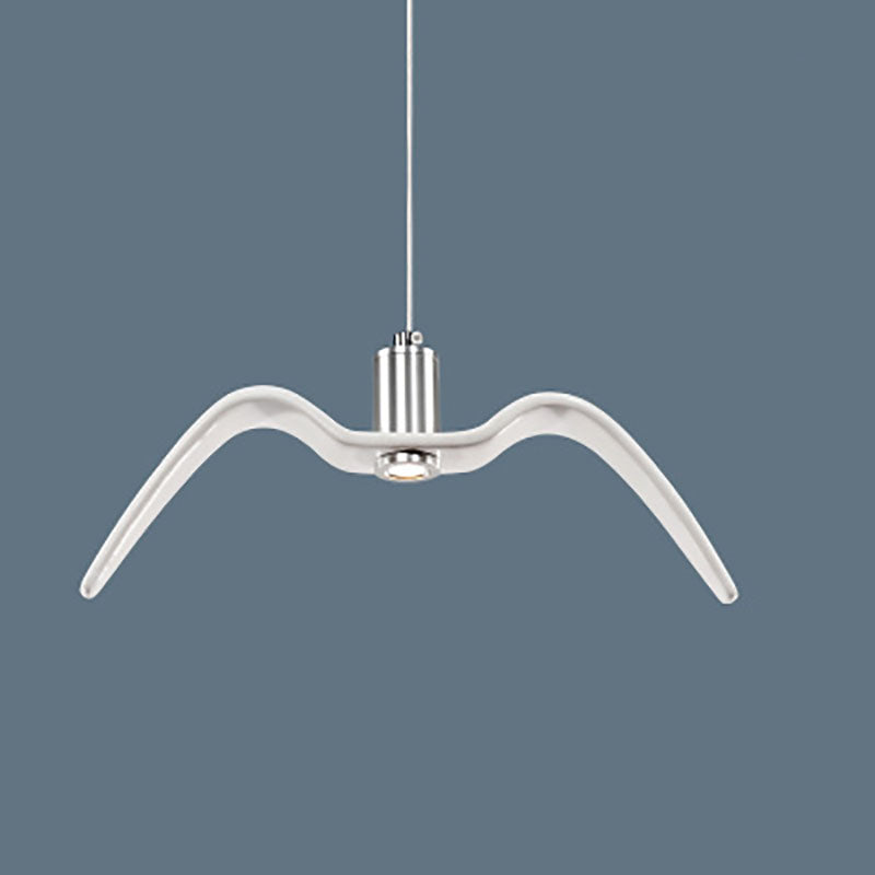 Nordic Wrought Iron Seagull LED Pendant Light